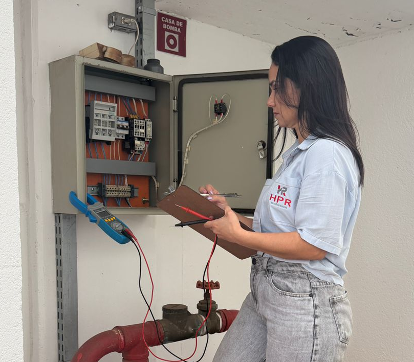 Inspeção painel elétrico